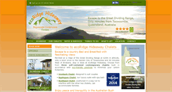 Desktop Screenshot of ecoridgehideaway.com.au